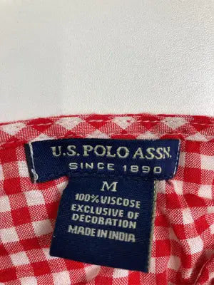 U.S. POLO ASSN./ユーエスポロアッスン/Tシャツ/カットソー/トップス/レッド/M