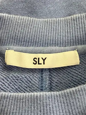 SLY/スライ/スウェット/トップス/ブルー/FREE