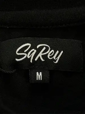 Sq Rey/Tシャツ/カットソー/トップス/ブラック/M