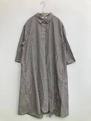 UNIQLO/ユニクロ/シャツワンピース/ワンピース/ドレス/ブラック/L