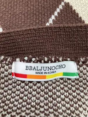 BBALJUNOCHO/バルジュノチョ/カーディガン/ボレロ/トップス/ブラウン