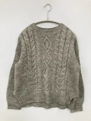 earth music&ecology/アースミュージックアンドエコロジー/ニット/セーター/トップス/グレー/F