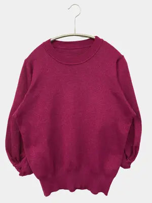 ViS/ビス/ニット/セーター/トップス/パープル/F
