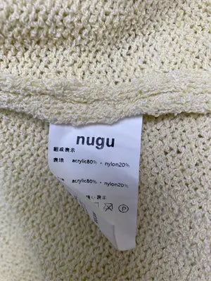nugu/ヌグ/タンクトップ/トップス/イエロー/FREE