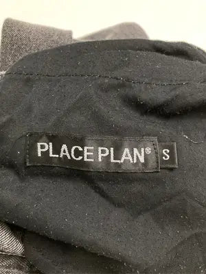 PLACE PLAN/デニムパンツ/パンツ/ブラック/S