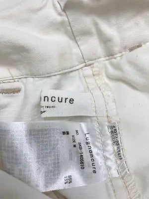 Lugnoncure/ルノンキュール/チノパンツ/パンツ/ホワイト/M