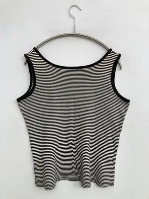 clothing/タンクトップ/トップス/ブラック/L