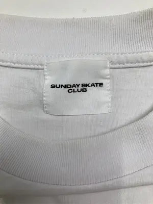 SUNDAY SKATE CLUB/サンデースケートクラブ/Tシャツ/カットソー/トップス/ホワイト/L