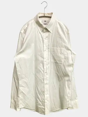 UNIQLO/ユニクロ/ビジネスシャツ/トップス/ホワイト/L