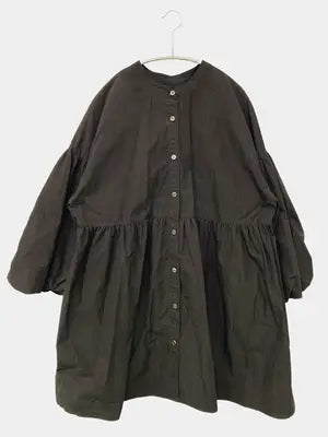 LOWRYS FARM/ローリーズファーム/シャツワンピース/ワンピース/ドレス/ブラック/F