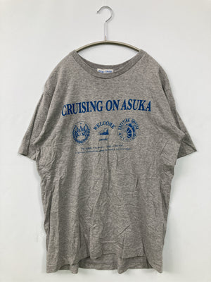 ASUKA CRUISE/Tシャツ/カットソー/トップス/グレー