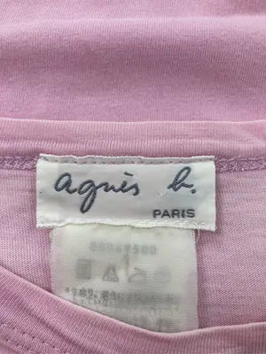 agnès b./アニエスベー/Tシャツ/カットソー/トップス/ピンク/1