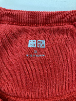 UNIQLO/ユニクロ/スウェット/トップス/レッド/XL