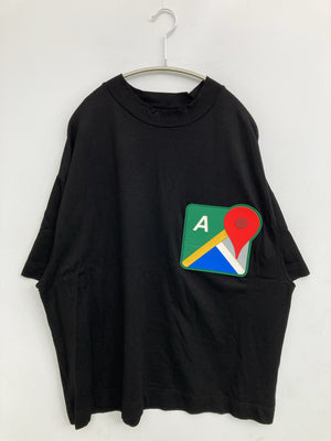ADANS/Tシャツ/カットソー/トップス/ブラック