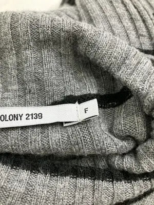 COLONY 2139/コロニートゥーワンスリーナイン/ニット/セーター/トップス/グレー/F