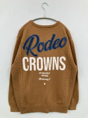 RODEO CROWNS/ロデオクラウンズ/ニット/セーター/トップス/ブラウン/M