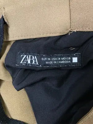 ZARA/ザラ/スラックス/パンツ/ベージュ/EUR 36