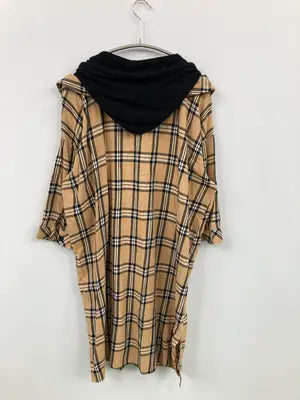 Lutique/ルティーク/シャツワンピース/ワンピース/ドレス/ベージュ/L