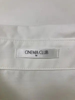 CINEMA CLUB/シネマクラブ/シャツ/ブラウス/トップス/ホワイト/M