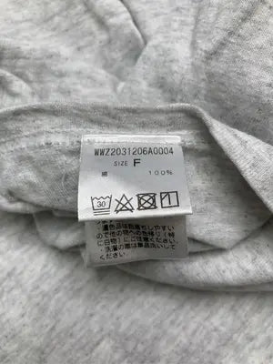 per/Tシャツ/カットソー/トップス/グレー/F