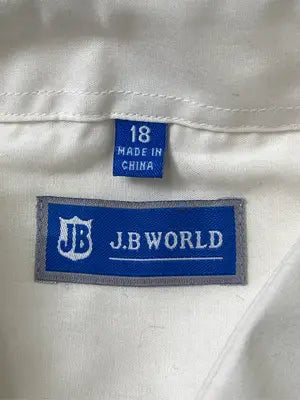 J.B WORLD/ビジネスシャツ/トップス/ホワイト/18