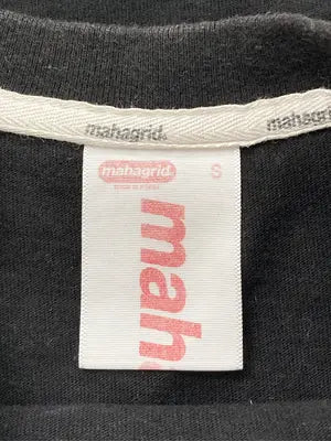 mahagrid/マハグリッド/Tシャツ/カットソー/トップス/ブラック/S