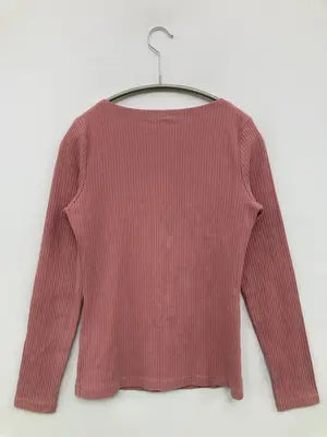 UNIQLO/ユニクロ/Tシャツ/カットソー/トップス/ピンク/M