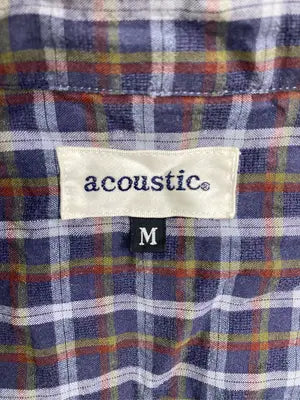acoustic/シャツ/ブラウス/トップス/ネイビー/M