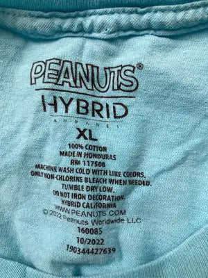 PEANUTS/ピーナッツ/Tシャツ/カットソー/トップス/スカイブルー/XL