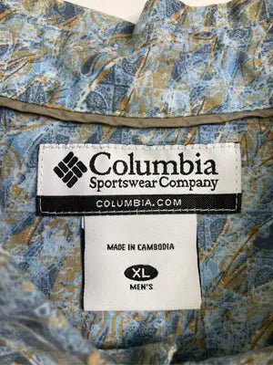 Columbia/コロンビア/シャツ/ブラウス/トップス/スカイブルー/XL