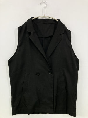 ノースリーブ/トップス/ブラック/F