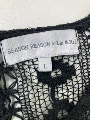 SEASON REASON by Lin&Red/シーズンリーズンバイリンアンドレッド/その他トップス/トップス/ブラック/L