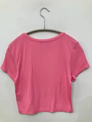 ZARA/ザラ/Tシャツ/カットソー/トップス/ピンク/EUR M
