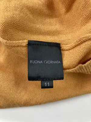 BUONA GIORNATA/ブオーナジョルナータ/ニット/セーター/トップス/イエロー/11