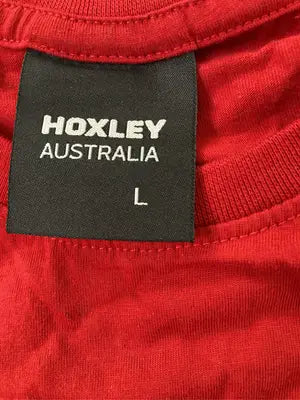 HOXLEY/Tシャツ/カットソー/トップス/レッド/L
