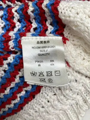 ems/エムズエキサイト/ニット/セーター/トップス/レッド/F