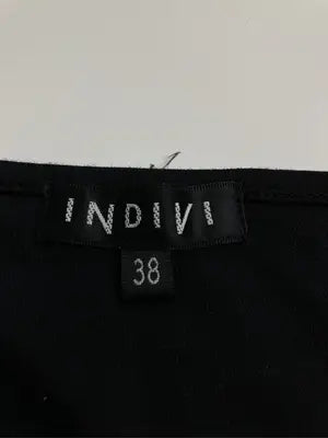INDIVI/インディヴィ/Tシャツ/カットソー/トップス/ブラック/38