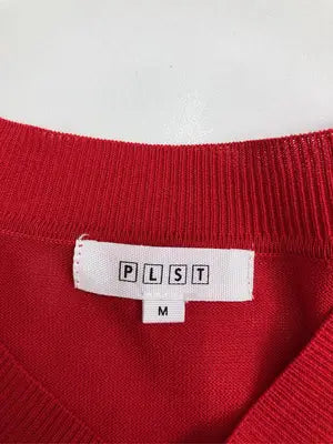 PLST/プラステ/ニット/セーター/トップス/レッド/M