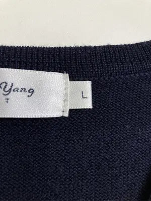 Yin & Yang/ベスト/トップス/ネイビー/L