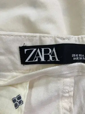 ZARA/ザラ/チノパンツ/パンツ/ホワイト/EUR 42