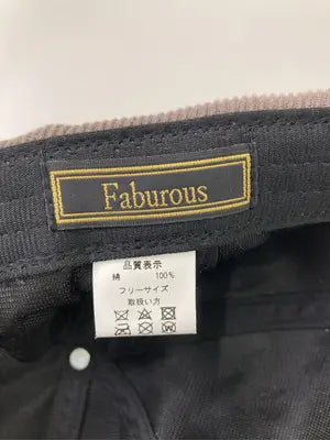 Faburous/その他帽子/帽子/ベージュ