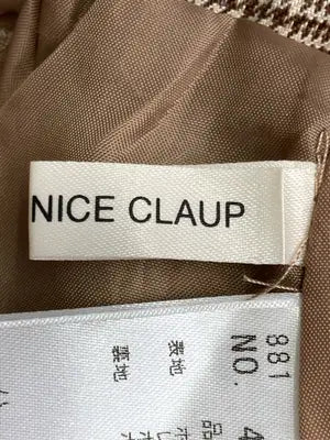 continuer de NICE CLAUP/コンティニューデナイスクラップ/ショート/ミニスカート/スカート/ブラウン