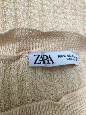 ZARA/ザラ/ニット/セーター/トップス/ベージュ/M