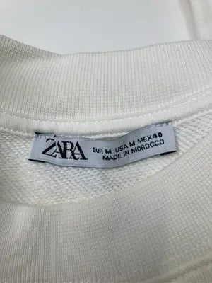 ZARA/ザラ/Tシャツ/カットソー/トップス/アイボリー/M