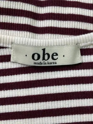 obe/オーブ/Tシャツ/カットソー/トップス/レッド