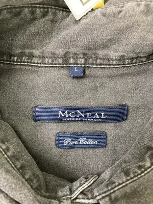 McNEAL/シャツ/ブラウス/トップス/グレー/L