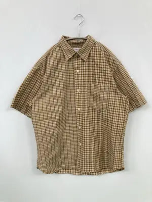 UNIQLO/ユニクロ/シャツ/ブラウス/トップス/ブラウン/M