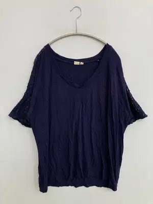 GAP/ギャップ/Tシャツ/カットソー/トップス/ネイビー/L