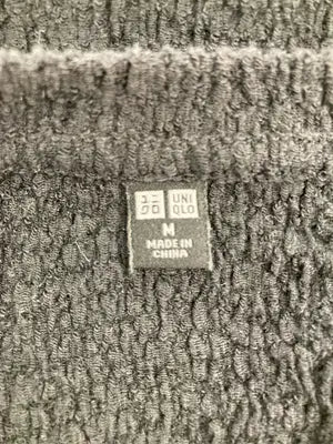 UNIQLO/ユニクロ/Tシャツ/カットソー/トップス/ブラック/M