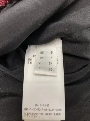 VICTORIAVICTORIABECKHAM/ジャンパースカート/ワンピース/ドレス/レッド/UK8/US4/F36